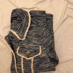 Navy Catherine Malandrino Jacket New | Blazer